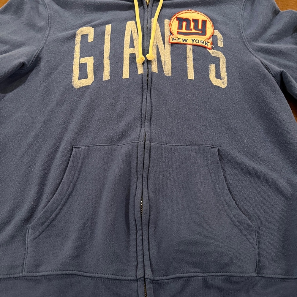 NFL New York Giants Full Zip Hoodie - Size Large - Picture 2 of 11